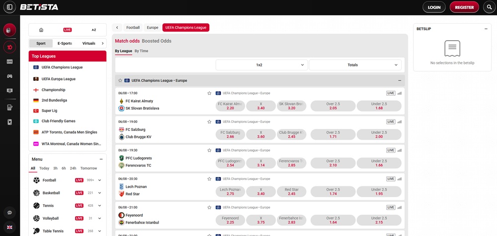 Betista sportsbook