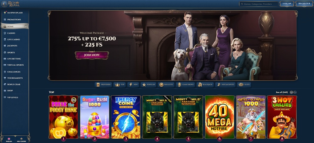 RichRoyal app