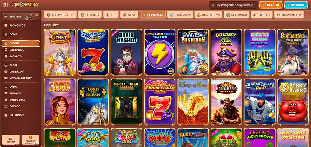 Cleobetra slots [Overview of TOP slots]
