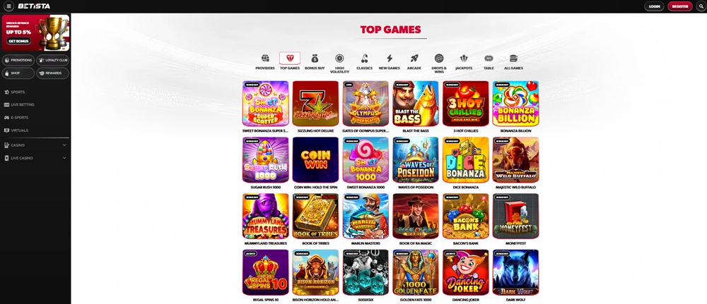 Betista slots