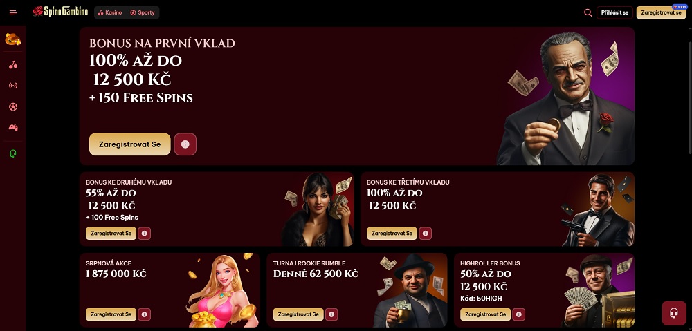 SpinoGambino bonuses preview
