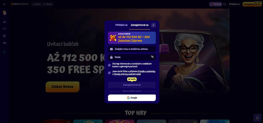 Spingranny registration [Complete guide to creating a new account]