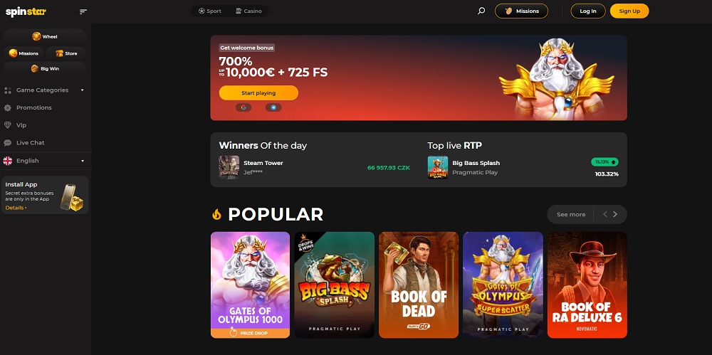 Spinstar.bet casino