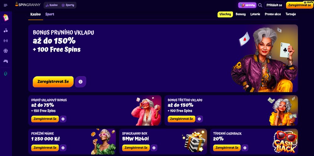 Spingranny bonuses