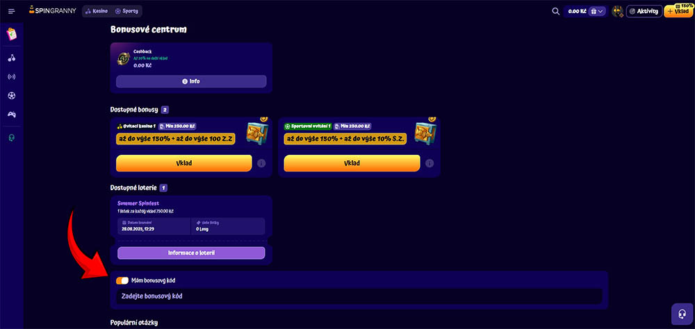 Spingranny promo code
