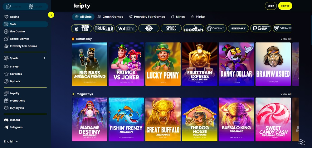 Kripty slots
