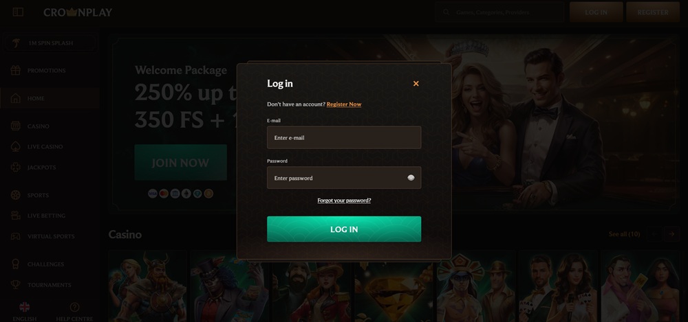 CrownPlay login