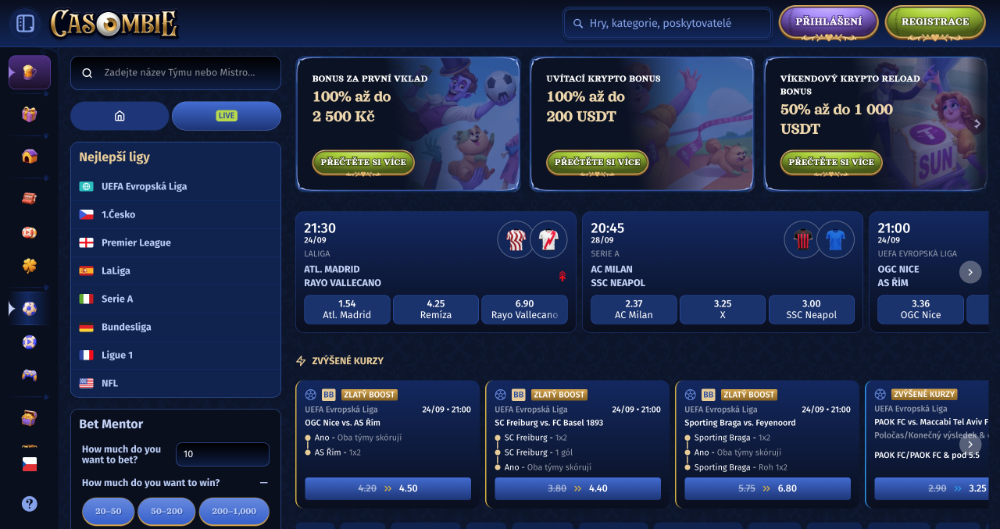 Casombie sportsbook