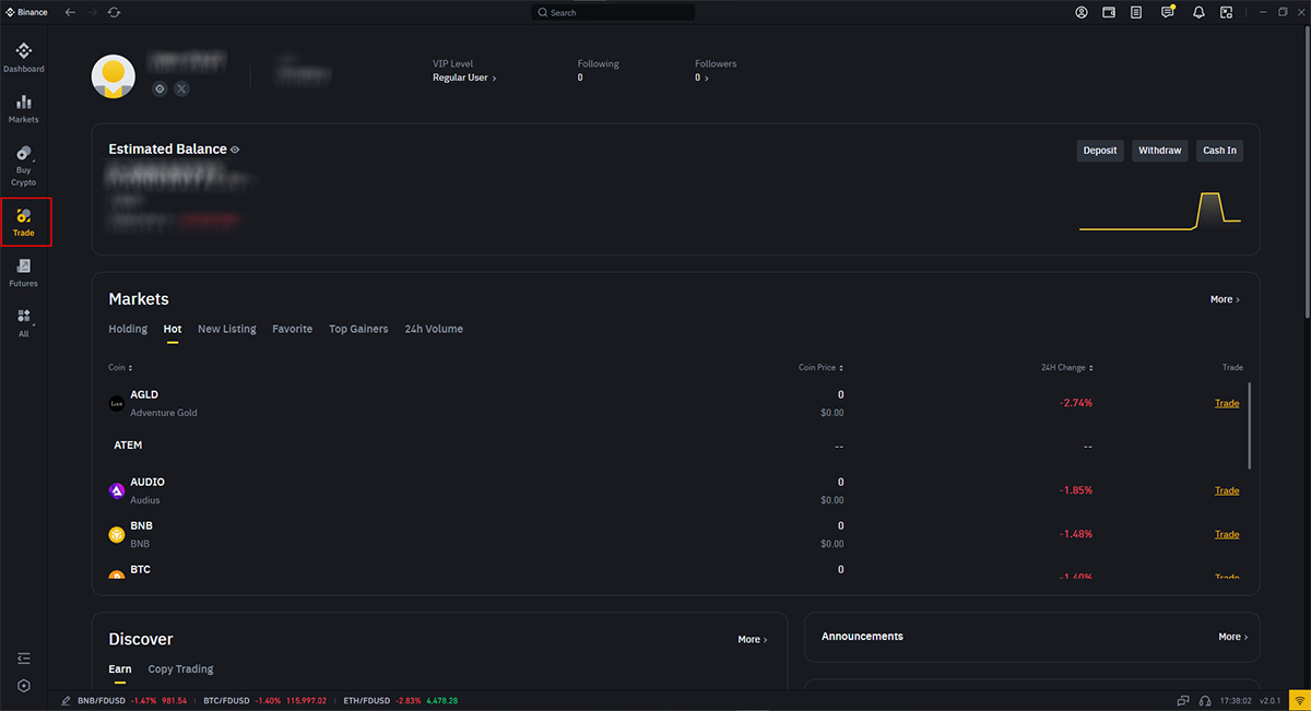 42933 binance guide trade button
