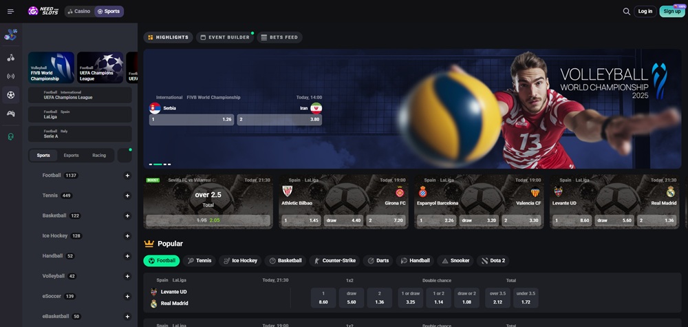 NeedforSlots sportsbook