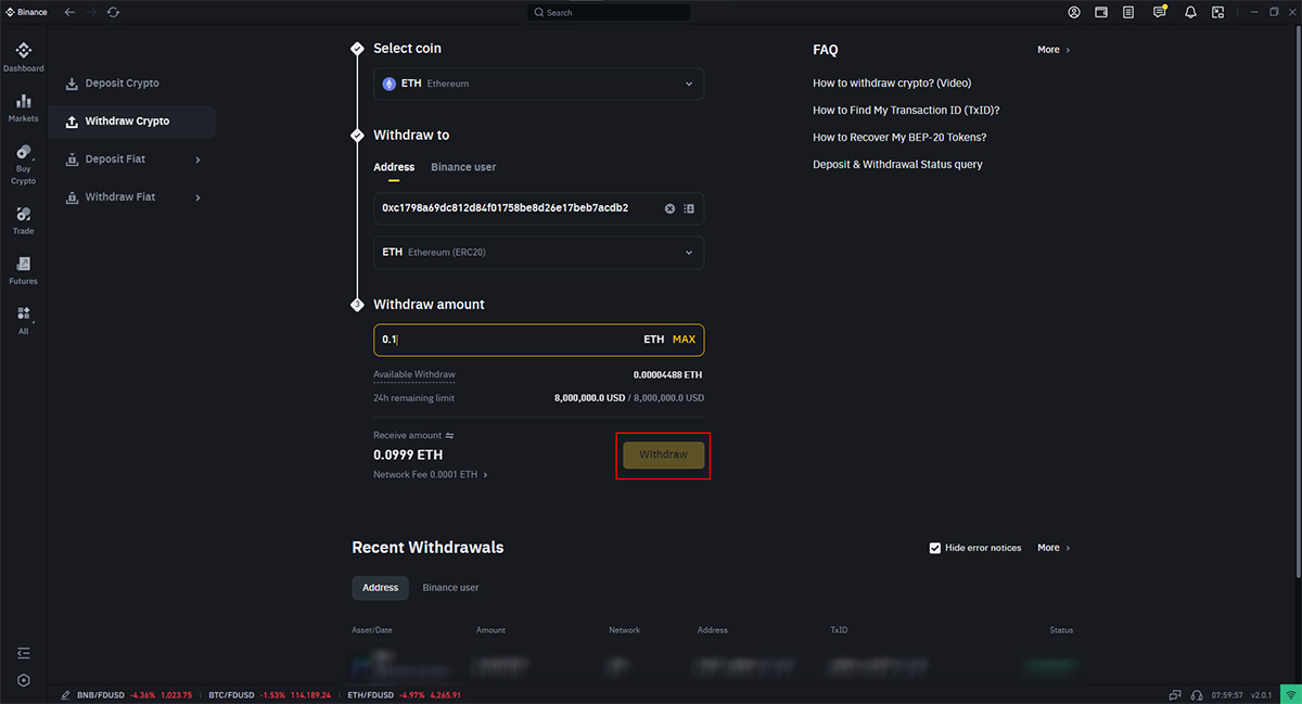 92536 jak poslat krypto bezpecne binance modula2