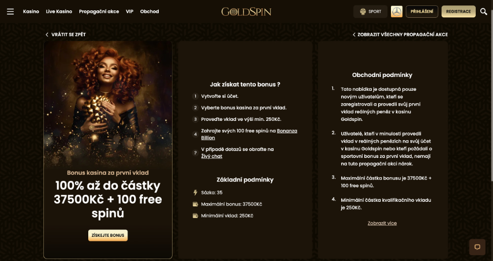 GoldSpin free spins [How to get free spins?]