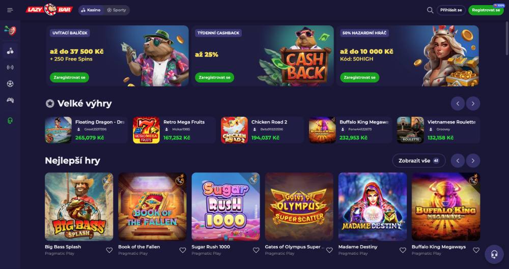 Lazybar sportsbook