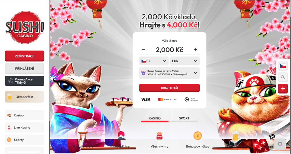 Sushi Casino sportsbook