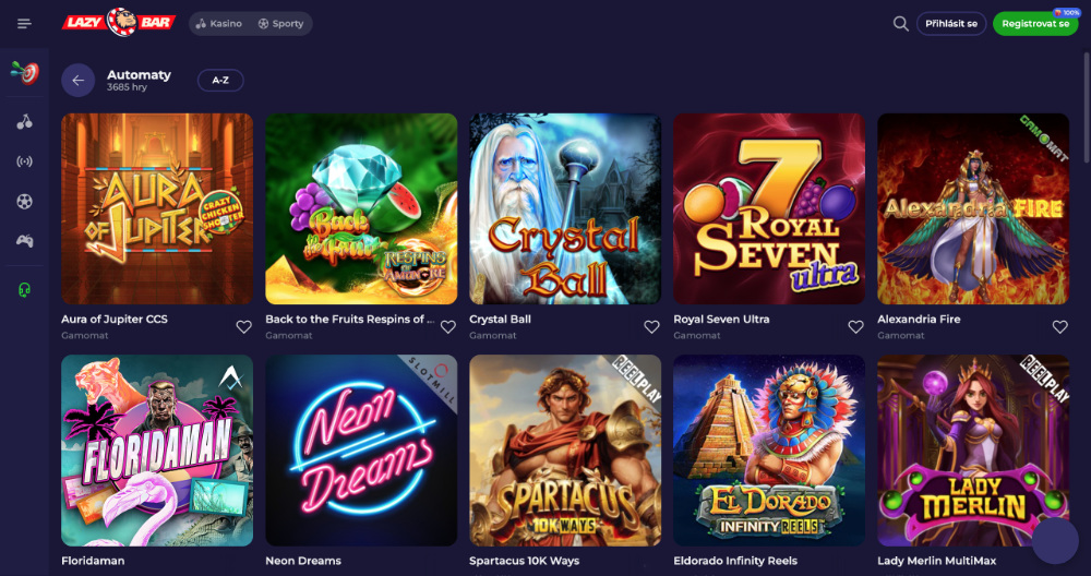 Can you get a no deposit bonus at Lazybar casino?