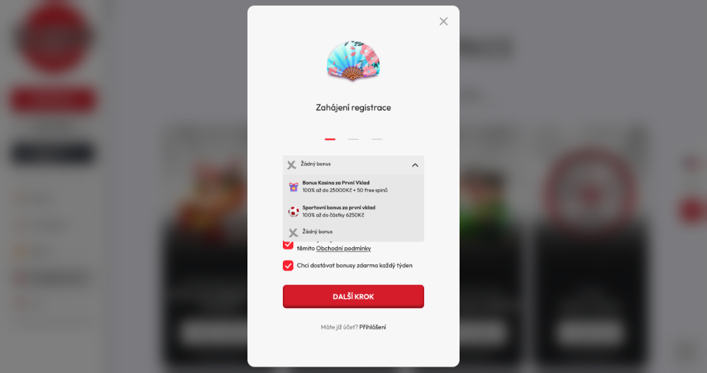 Sushi Casino promo code preview