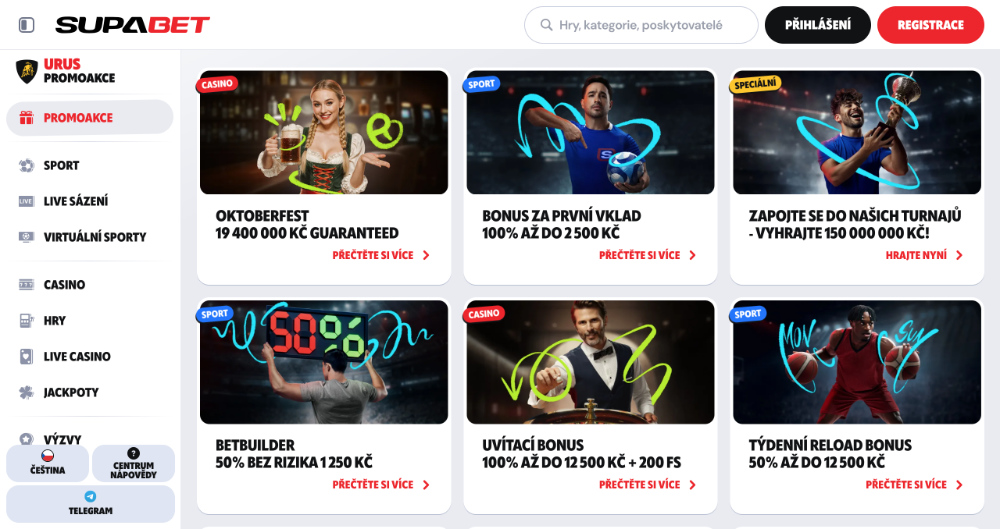 Supabet bonuses