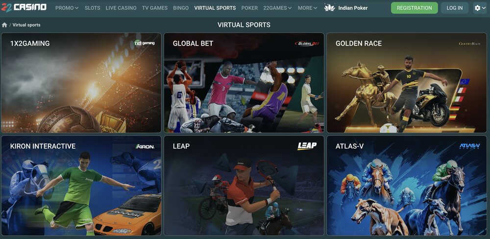 22Casino sportsbook