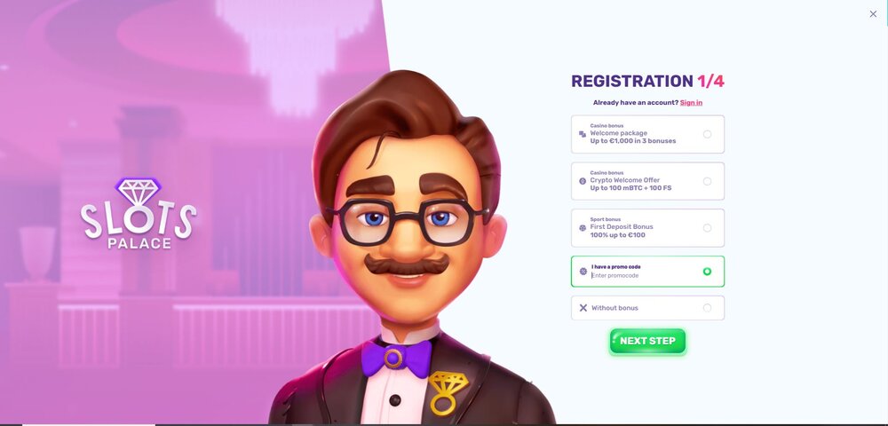 promo code at slotspalace