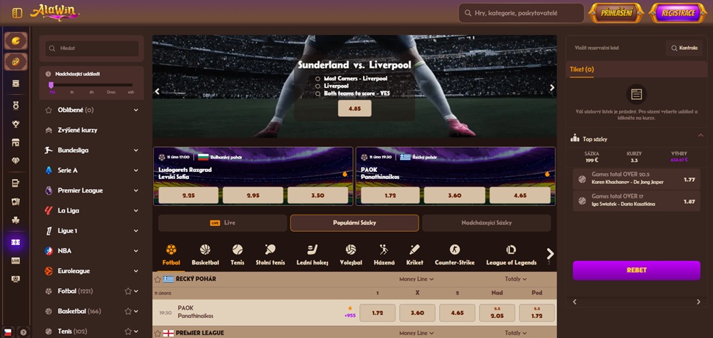 AlaWin sportsbook intro
